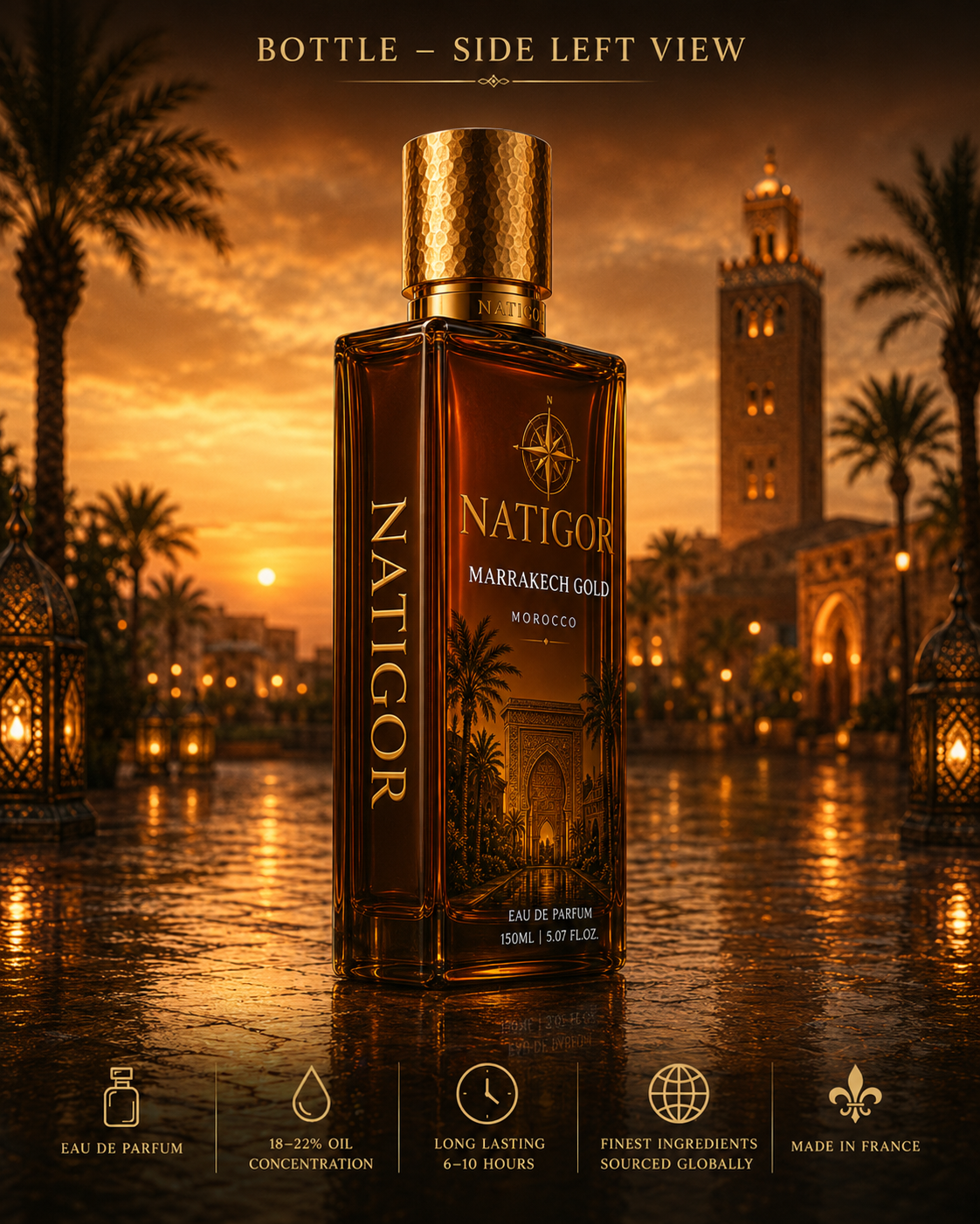 NATIGOR MARRAKECH GOLD EDP 150ML 5.07 FL OZ