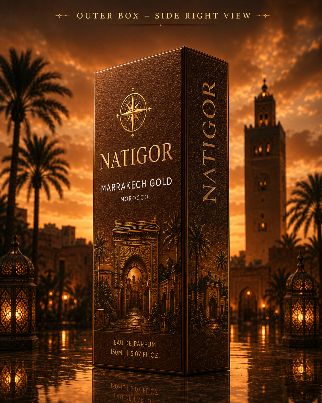 NATIGOR MARRAKECH GOLD EDP 150ML 5.07 FL OZ - Image 8