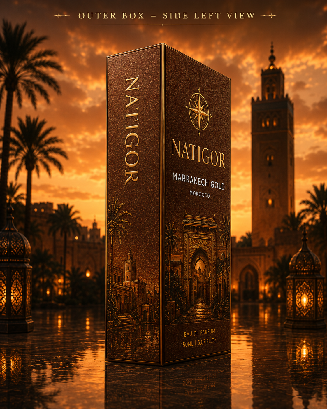 NATIGOR MARRAKECH GOLD EDP 150ML 5.07 FL OZ - Image 9